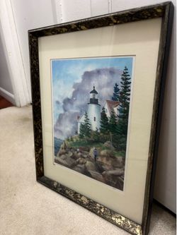 Framed Painting by Sylvia S. Jones