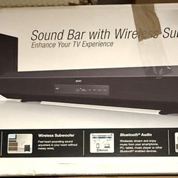Sony HTCT260 home theater wireless woofer