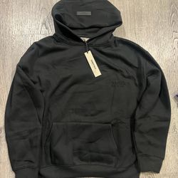 Black Essentials Hoodie 