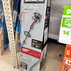 2-Cycle Gas 25cc Curved Shaft Attachment Capable String Lawn Trimmer, New in Box 