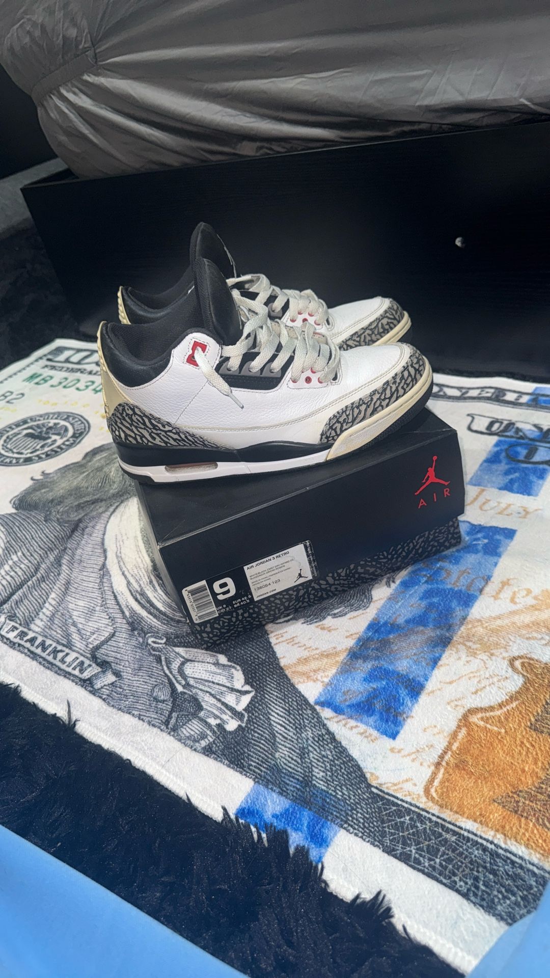 jordan 3 infared 9 M