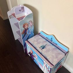 Frozen Toy Chest/ Bookshelf/dollhouse