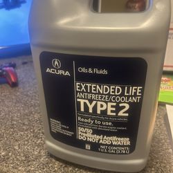 Acura coolant new