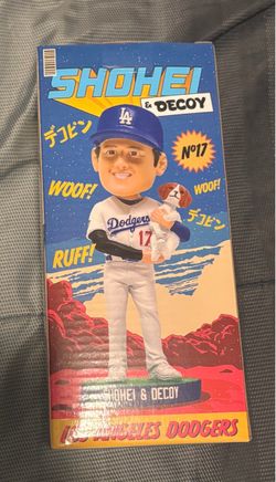 Shohei and decoy bobblehead