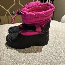 Girls Snow Boots Size 1 Youth 