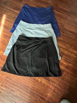 3 skirts with shorts small