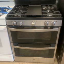 New Scratch And Dent GE Double Oven Stainless 6 Months Warranty ,