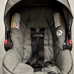 gray graco simple car seat