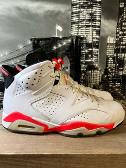 Jordan 6 Infrared White Size 10 $70
