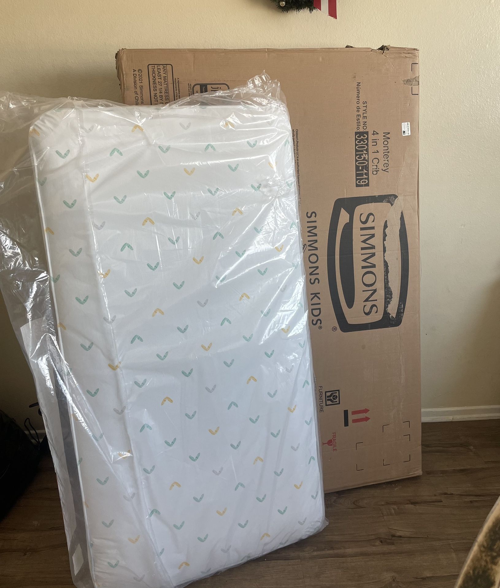 Convertible 4 In 1 Crib