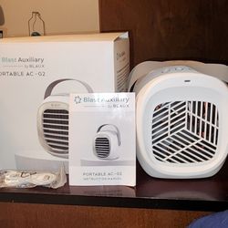 Blast Auxiliary Portable Fan Humidifier And Cooler