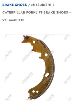 Forklift brakes
