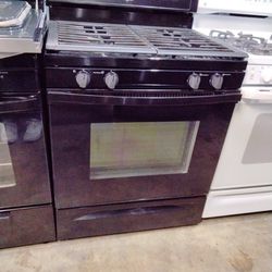 Whirlpool Stove Gas Color Black
