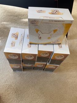Pokemon 30th Anniversary Celebration Etb Trainer Box