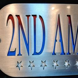 2nd Amendment Plaque & Keychain