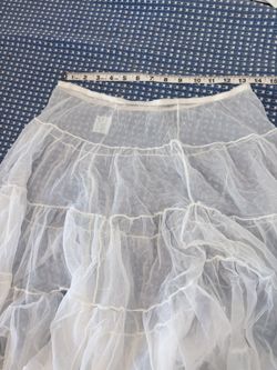 Women’s White Petticoat Skirt 
