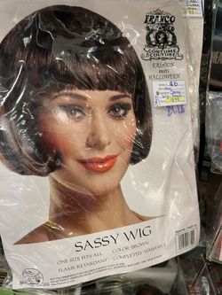 Sassy wig one size Halloween costume – Franco