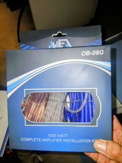 Elite Audio 8 Gauge Amp Kit Brand New In The Box