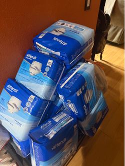 Many adult diapers medium