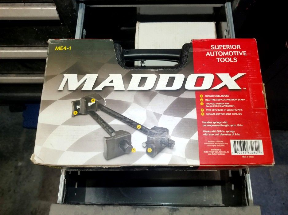 MADDOX MacPherson Strut Spring Compressor Set