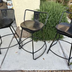 Counter Stools Swiveling 