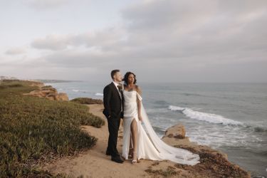 Wedding Dress And Vail