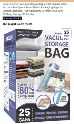 Cozy Essential Vacuum Storage Bags