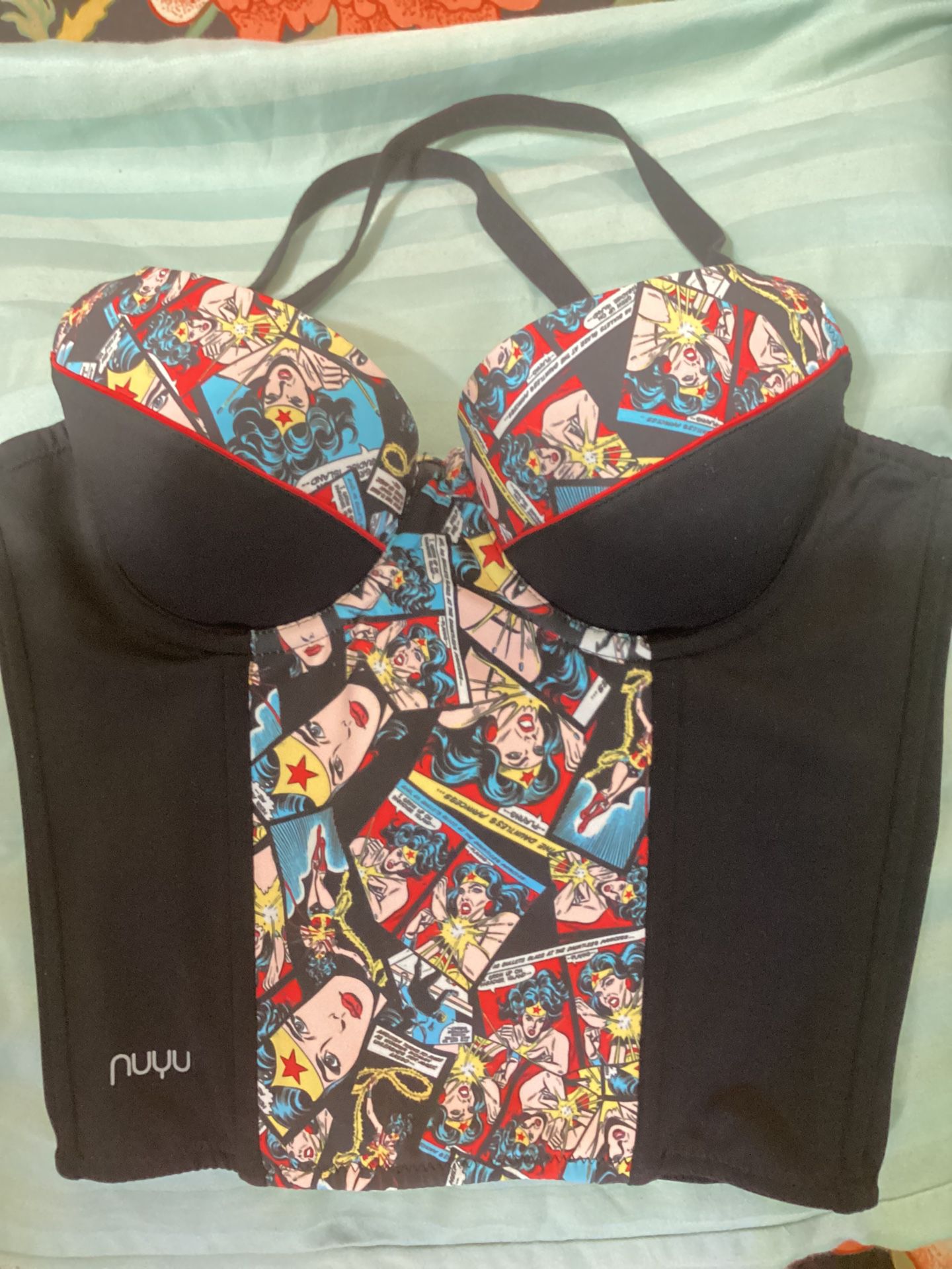 Nuyu collection wonder woman's bra corset NWOT 