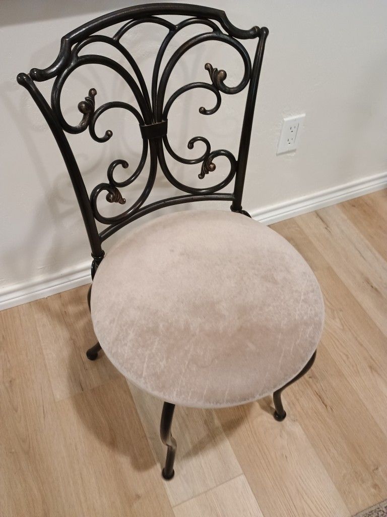 Vanity Chair Metal