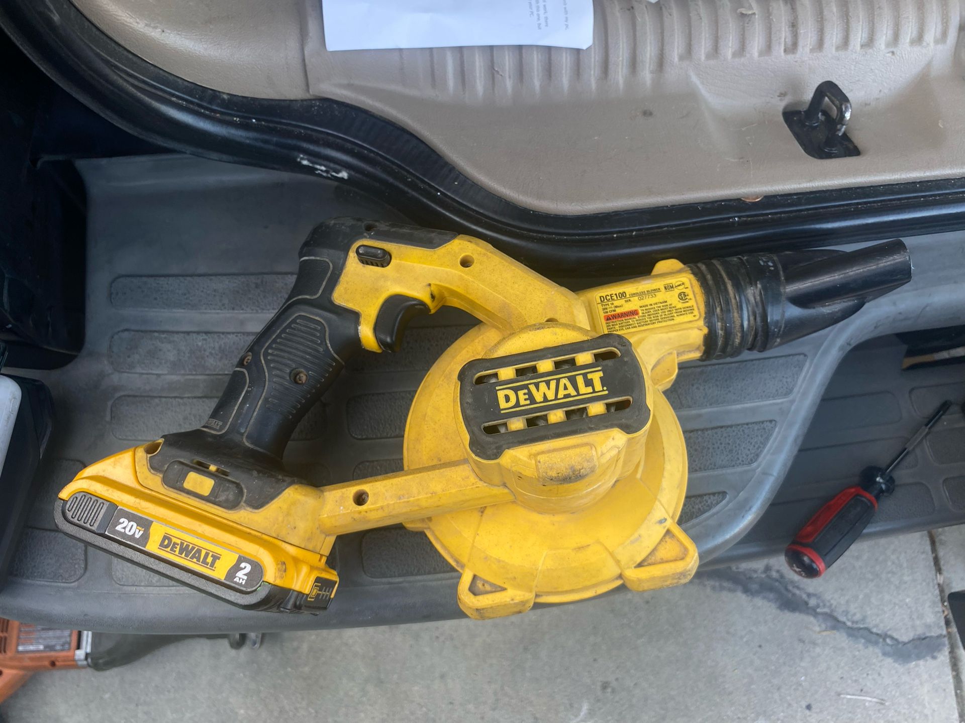 Used Dewalt Blower