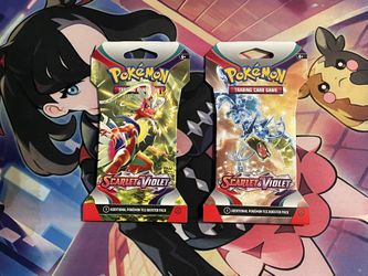 Scarlet & Violet Base 2x Sleeve Booster Lot