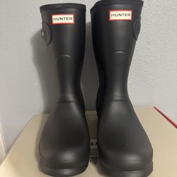 Hunter Boots Original Short Length-matte black