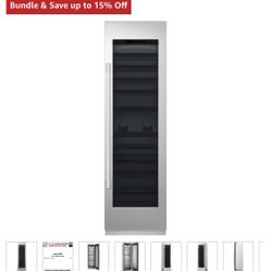 New SKS 24” Triple Zone Wine Column – 113 Bottle Capacity 🔥 Black Friday Price: $5,499 🚚 Delivery & Installation Available 📦 Brand New  This is the