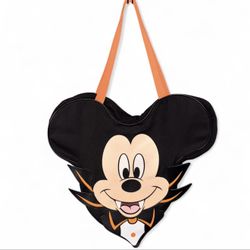Disney Parks Halloween Mickey Mouse Vampire Tote Bag