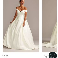 Wedding Dress Size 8  No Alterations 