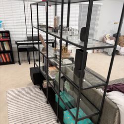 IKEA Vittsjö Glass Shelves X2