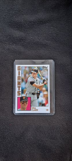 2019 Topps  On Demand Mini 1984 Design Will Clark #T84-31 Print = 13
