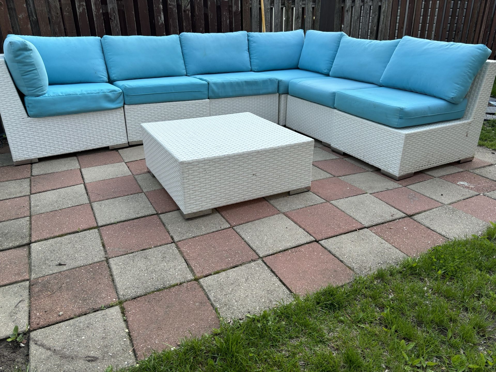 7 Pcs Patio Set