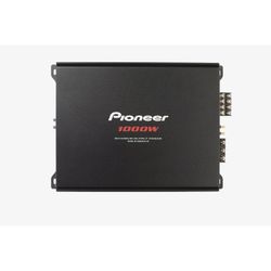 Pioneer 1,000W 4 Channel Class AB Amp (Bridgeable)