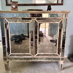 Designer Mirror Chest