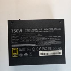 (LIKE NEW) Cooler Master V750 SFX 80+ Gold Full Modular