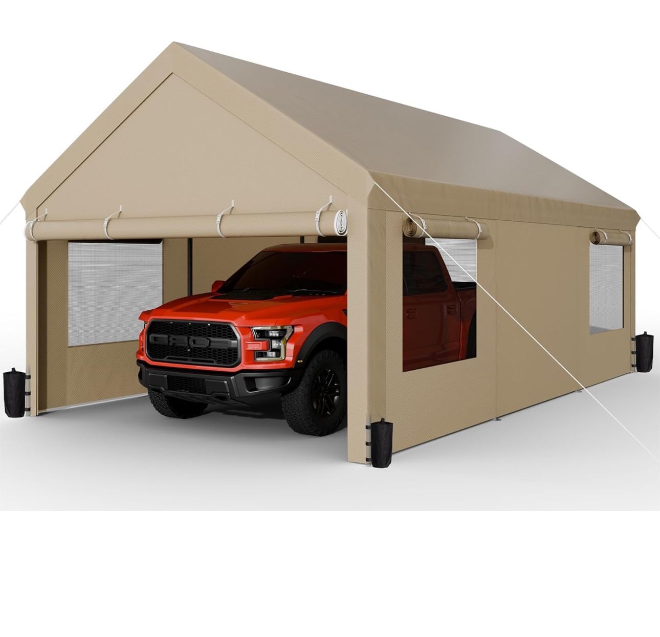 12 X 20 Easy Assembly Party Tent Storage Tent , Shed , Car Garage 