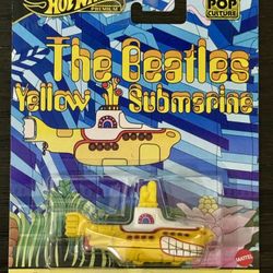 Hot Wheels Premium The Beatles Yellow Submarine Pop Culture 
