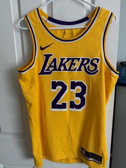 Nike Lakers LeBron Jersey