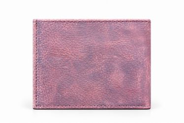 Burgundy Leather Bifold Wallet