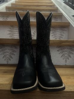 Women Black Ariat Boots Size 8.5B