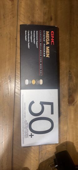 GNC men’s 50+vitapak