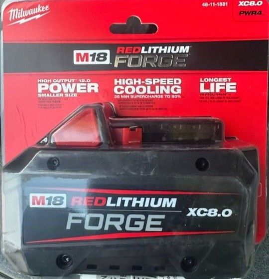 MILWAUKEE M18 BATTERY 8.0
