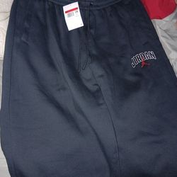 New Jordan size L sweats