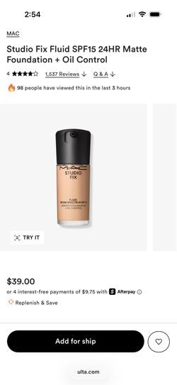 Mac-n6 Studio Fix Fluid 